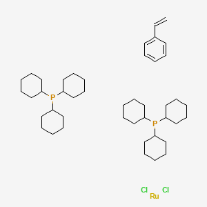 molecular formula C44H74Cl2P2Ru B7955552 Grubbs Catalyst 1st Generation 