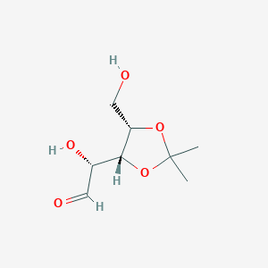 molecular formula C8H14O5 B7955613 3,4-O-Isopropylidene-L-arabinose 