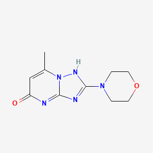 molecular formula C10H13N5O2 B7955843 CID 641863 