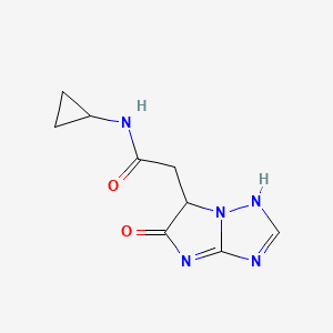 molecular formula C9H11N5O2 B7955878 CID 71668698 