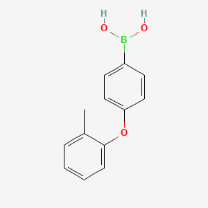 molecular formula C13H13BO3 B7956213 4-(2-Methylphenoxy)phenylboronic acid 