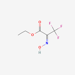 Ethyl (2Z)-3,3,3-trifluoro-2-(hydroxyimino)propanoate