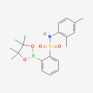 N-(2,4-Dimethylphenyl)-2-(tetramethyl-1,3,2-dioxaborolan-2-yl)benzenesulfonamide
