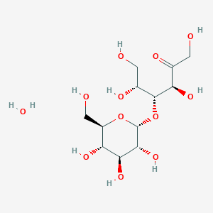 molecular formula C12H24O12 B7957197 Maltulose monohydrate 