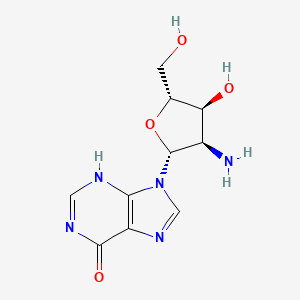 molecular formula C10H13N5O4 B7957295 CID 195857 
