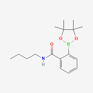 N-Butyl-2-(tetramethyl-1,3,2-dioxaborolan-2-yl)benzamide