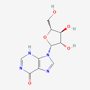 9-[(2R,3S,4S,5R)-3,4-dihydroxy-5-(hydroxymethyl)oxolan-2-yl]-3H-purin-6-one