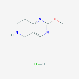 molecular formula C8H12ClN3O B7959230 2-Methoxy-5,6,7,8-tetrahydro-pyrido[4,3-d]pyrimidin HCl 