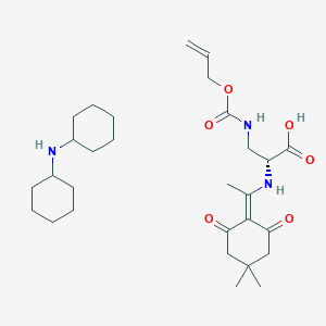 molecular formula C29H47N3O6 B7959232 CID 74788201 