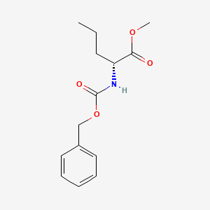 Methyl (2R)-2-{[(benzyloxy)carbonyl]amino}pentanoate