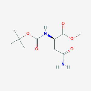 MethylN2-(tert-butoxycarbonyl)-D-asparaginate