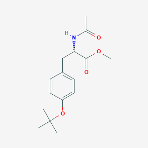 molecular formula C16H23NO4 B7959390 Methyl (2S)-3-[4-(tert-butoxy)phenyl]-2-acetamidopropanoate 