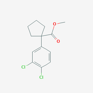 Methyl 1-(3,4-dichlorophenyl)cyclopentane-1-carboxylate