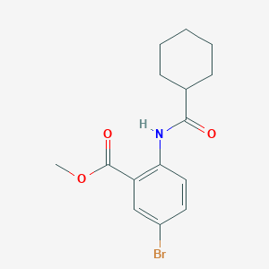 Methyl 5-bromo-2-cyclohexaneamidobenzoate