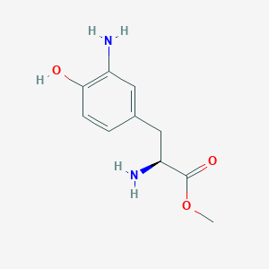 Methyl (2S)-2-amino-3-(3-amino-4-hydroxyphenyl)propanoate
