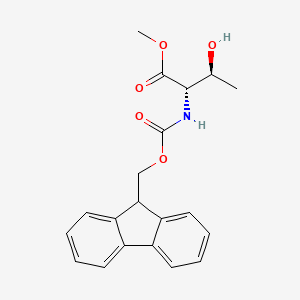 Methyl (2S,3S)-2-{[(9H-fluoren-9-ylmethoxy)carbonyl]amino}-3-hydroxybutanoate