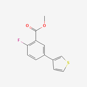 Methyl 2-fluoro-5-(thiophen-3-YL)benzoate