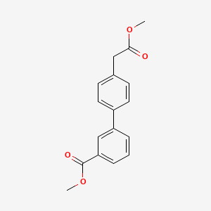 Methyl 3-[4-(2-methoxy-2-oxoethyl)phenyl]benzoate