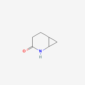 molecular formula C6H9NO B7960259 2-Azabicyclo[4.1.0]heptan-3-one 