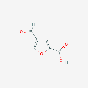 molecular formula C6H4O4 B7960286 4-Formylfuran-2-carboxylic acid 
