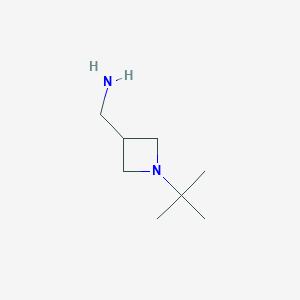 (1-Tert-butylazetidin-3-yl)methanamine