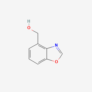 molecular formula C8H7NO2 B7960319 Benzo[d]oxazol-4-ylmethanol 