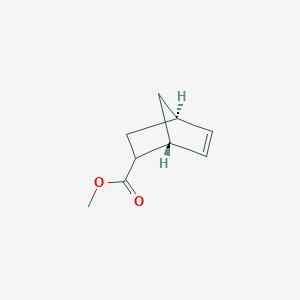 molecular formula C9H12O2 B7960335 Methyl (1R,4R)-bicyclo[2.2.1]hept-5-ene-2-carboxylate 