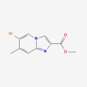 Methyl 6-bromo-7-methylimidazo[1,2-A]pyridine-2-carboxylate
