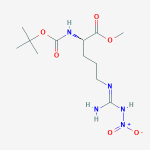 methyl (2S)-2-{[(tert-butoxy)carbonyl]amino}-5-(3-nitrocarbamimidamido)pentanoate