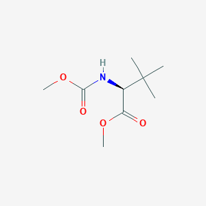 Methyl (2S)-2-[(methoxycarbonyl)amino]-3,3-dimethylbutanoate