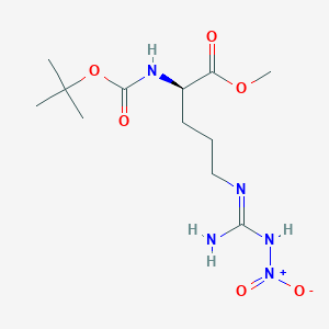 methyl (2R)-2-{[(tert-butoxy)carbonyl]amino}-5-(3-nitrocarbamimidamido)pentanoate