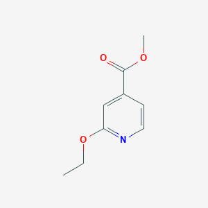 molecular formula C9H11NO3 B7960436 Methyl 2-ethoxypyridine-4-carboxylate 