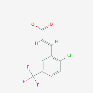 2-Chloro-5-(trifluoromethyl)cinnamic acid methyl ester