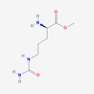 molecular formula C7H15N3O3 B7960556 Methyl (2R)-2-amino-5-(carbamoylamino)pentanoate 