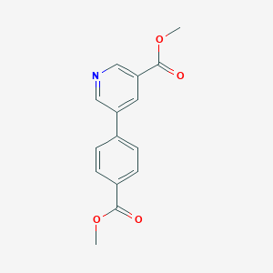 Methyl 5-[4-(methoxycarbonyl)phenyl]pyridine-3-carboxylate