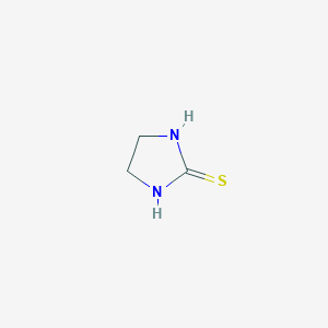 molecular formula C3H6N2S B079606 乙烯硫脲 CAS No. 12261-94-8