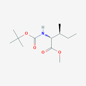 methyl (2R,3S)-2-{[(tert-butoxy)carbonyl]amino}-3-methylpentanoate
