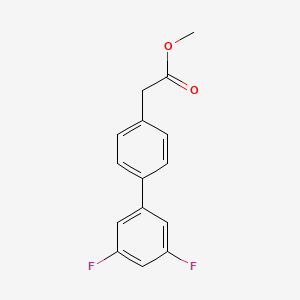 Methyl 2-[4-(3,5-difluorophenyl)phenyl]acetate