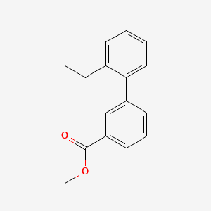 molecular formula C16H16O2 B7960958 Methyl 3-(2-ethylphenyl)benzoate CAS No. 1820619-10-0