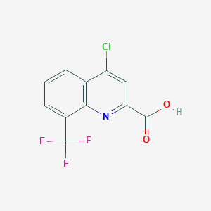 4-Chloro-8-(trifluoromethyl)quinoline-2-carboxylic acid