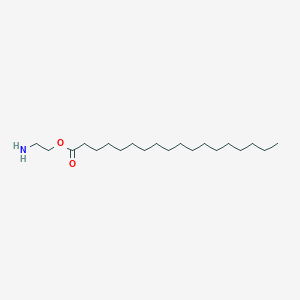 molecular formula C20H41NO2 B079611 2-氨基乙基硬脂酸酯 CAS No. 10287-60-2