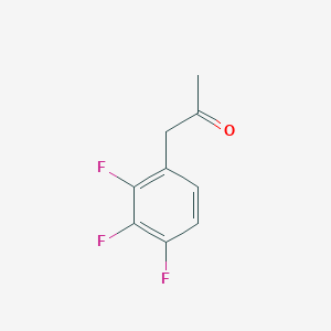 molecular formula C9H7F3O B7961188 1-(2,3,4-Trifluorophenyl)propan-2-one CAS No. 1305324-39-3