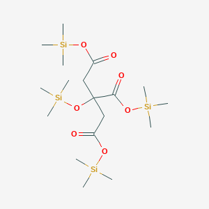 B079612 1,2,3-Propanetricarboxylic acid, 2-[(trimethylsilyl)oxy]-, tris(trimethylsilyl) ester CAS No. 14330-97-3