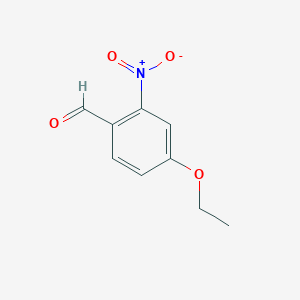 molecular formula C9H9NO4 B7961236 4-Ethoxy-2-nitrobenzaldehyde 