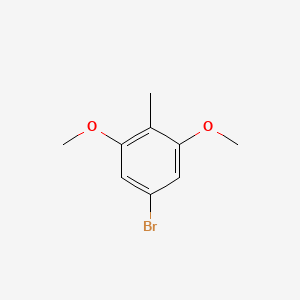 molecular formula C9H11BrO2 B7961450 5-溴-1,3-二甲氧基-2-甲基苯 
