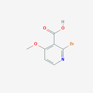 molecular formula C7H6BrNO3 B7961463 2-Bromo-4-methoxynicotinic acid 