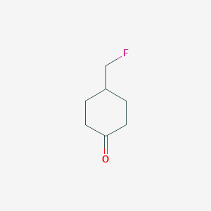 molecular formula C7H11FO B7961816 4-(氟甲基)环己酮 