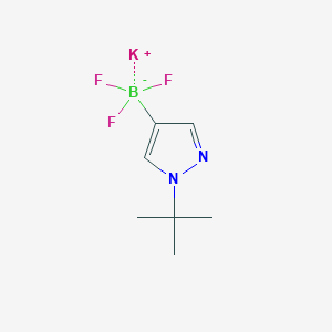 Potassium (1-tert-butylpyrazol-4-YL)trifluoroboranuide
