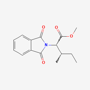 methyl (2S,3S)-2-(1,3-dioxoisoindol-2-yl)-3-methylpentanoate
