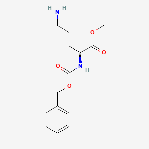 Methyl (2S)-5-amino-2-{[(benzyloxy)carbonyl]amino}pentanoate